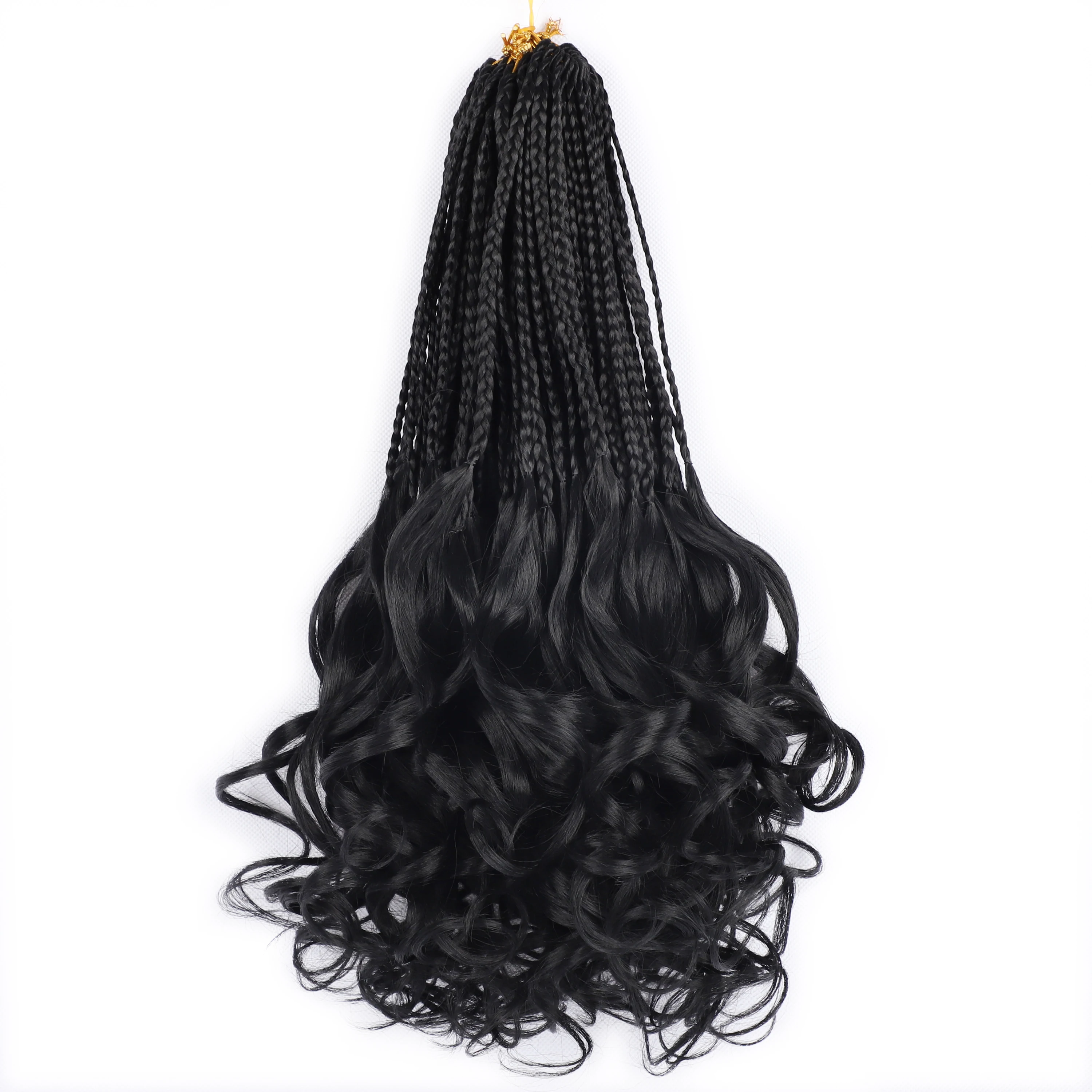 French-Curls-Synthetic-Goddess-Box-Braids-Crochet-Hair-Loose-Wave-Braiding-Extensions-Spiral-Curls-For-Black-2