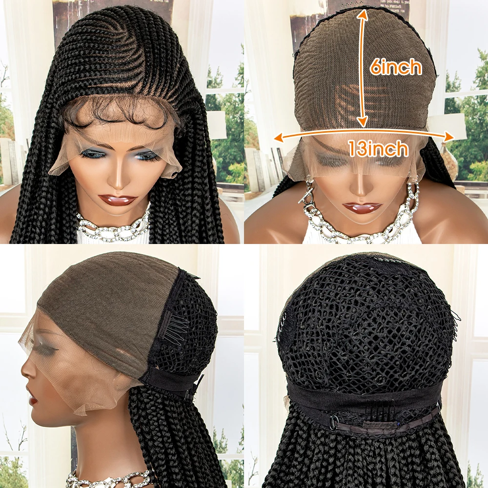 New-Arrival-Synthetic-Lace-Frontal-Braided-Wigs-for-Black-Women-34-Inches-13x6-Lace-Frontal-with-5